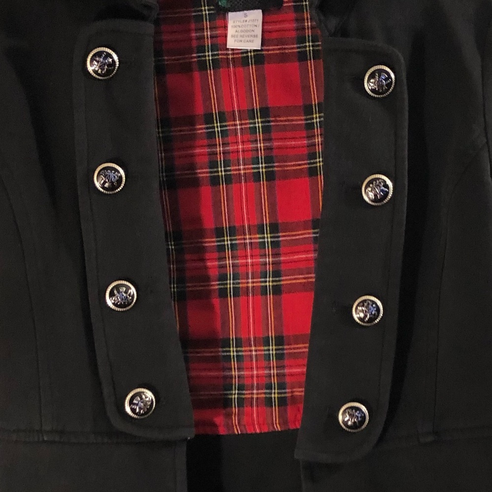 Womens Oh Yes Peplum Captain’s Blazer - Picture 10 of 16